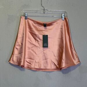 NWT Wild Fable satin pink short skirt, junior's Medium